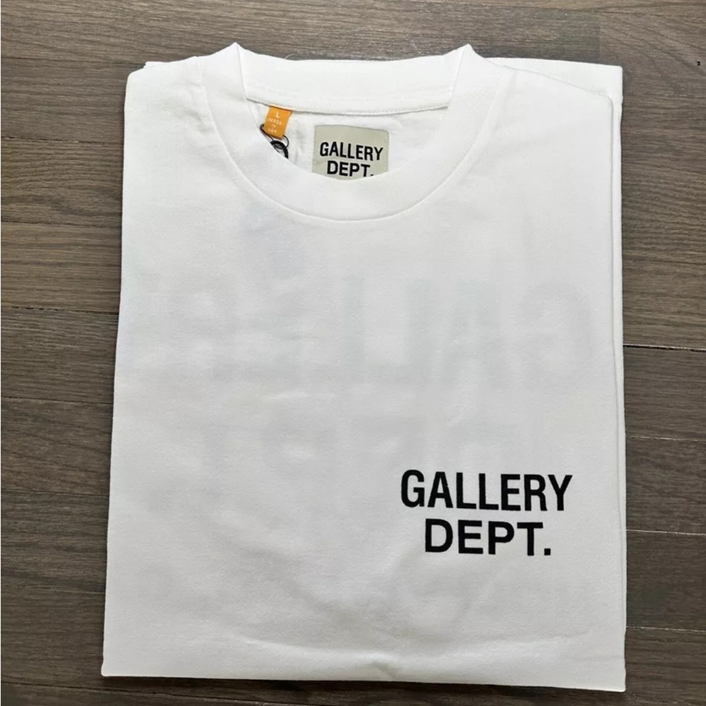 White Gallery dept shirt